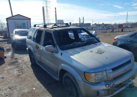 2003 Infiniti Qx4 Luxury z USA, uszkodzony, nr VIN JNRDR09Y83W304145